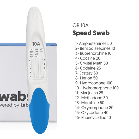 Speed Swab 10A Oral Drug Screen