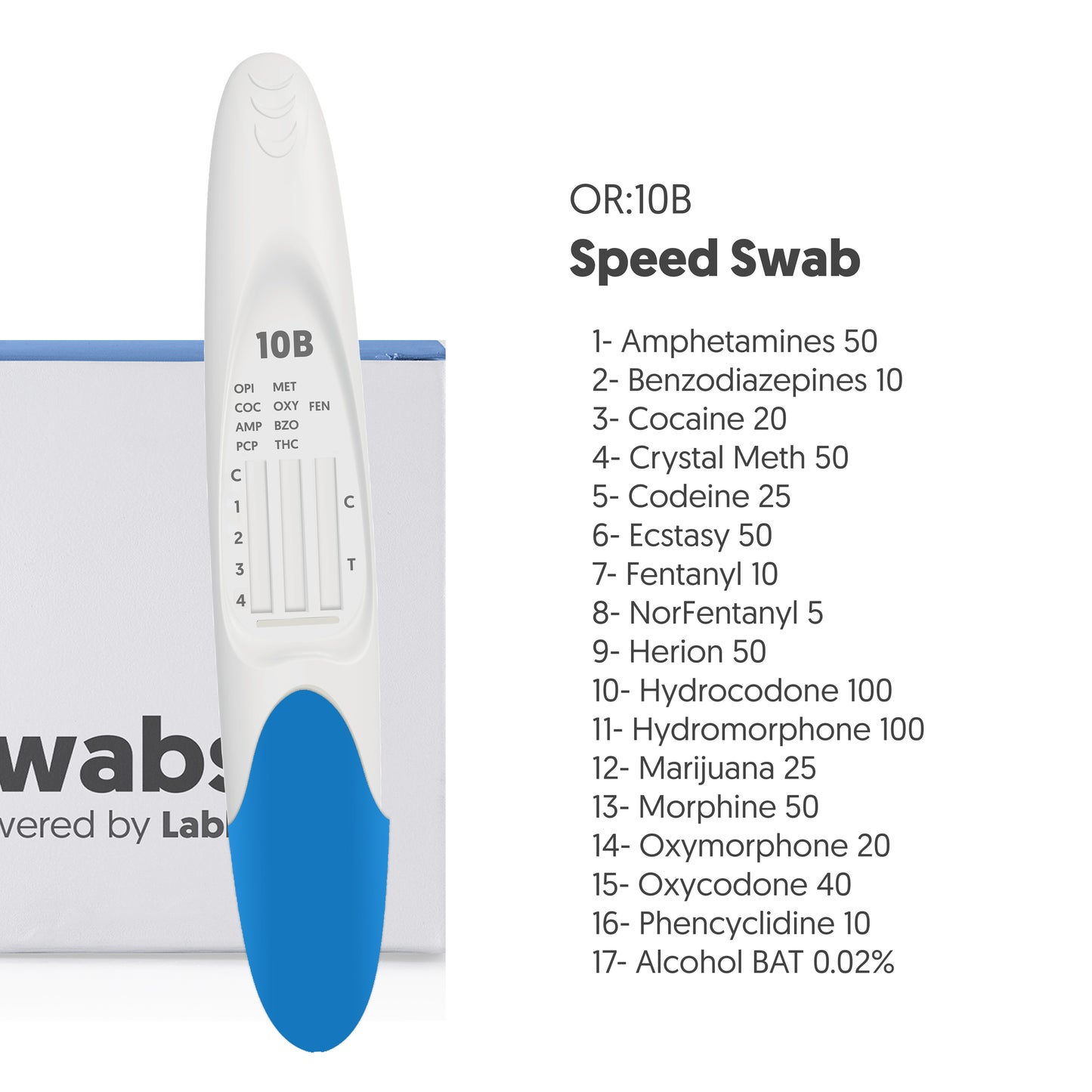 Speed Swab Oral Drug Screen